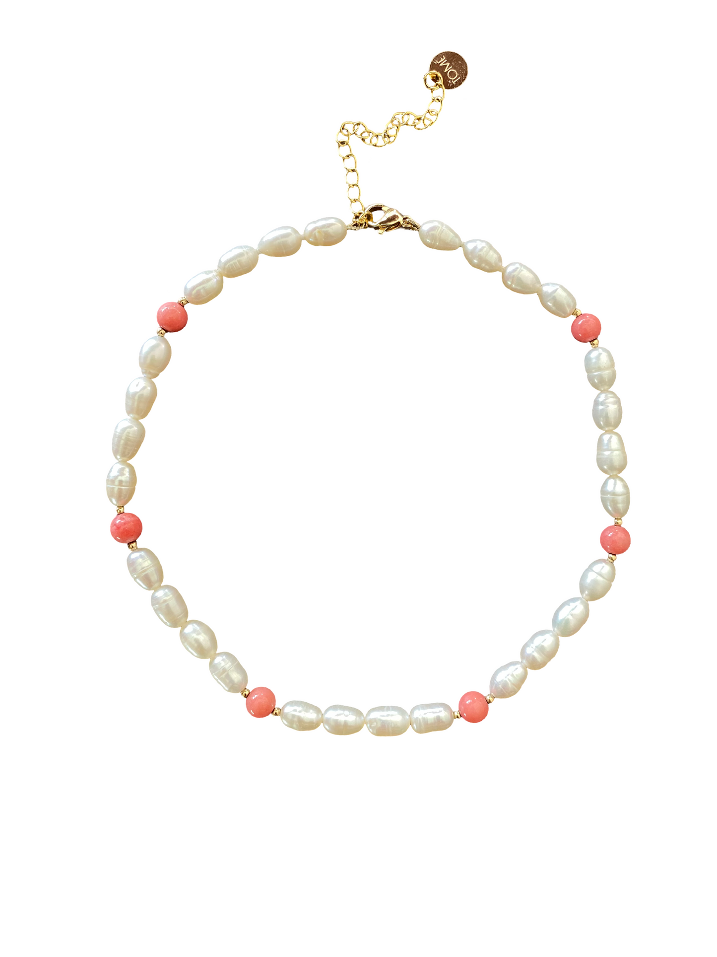 Coral & Pearls Necklace