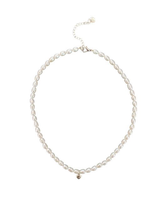 Silver Love Story Necklace